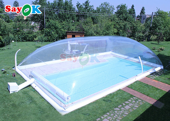 オーダーメイド プールカバー 透明 充気プール テント 冬 プール バブル テント