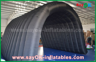 空気野外活動のための膨脹可能なテントの黒210Dオックスフォードのトンネルの膨脹可能なキャンプ テント