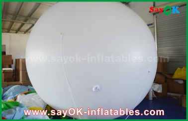 巨人2m DIAポリ塩化ビニールの屋外広告のための白く膨脹可能なヘリウムの気球
