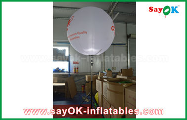 習慣1.5m DIAの広告のための膨脹可能な照明装飾、三脚が付いている立場の気球