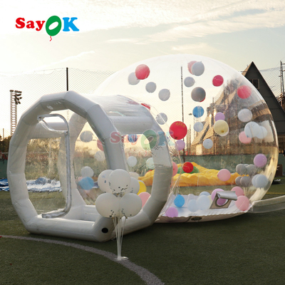 Sayok 海外倉庫 透明バブルハウス インフレータブル子供用バブルハウス テント パーティー用
