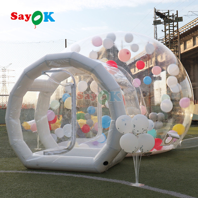 Sayok 海外倉庫 透明バブルハウス インフレータブル子供用バブルハウス テント パーティー用