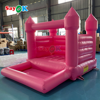 Sayok オーダーメイド PVC 小型充気式 結婚式 ボンサー ピンク充気式 ボンズハウス 屋外パーティー