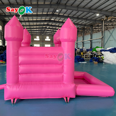 Sayok オーダーメイド PVC 小型充気式 結婚式 ボンサー ピンク充気式 ボンズハウス 屋外パーティー