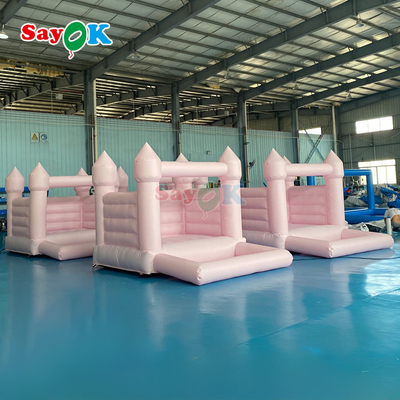 Sayok オーダーメイド PVC 小型充気式 結婚式 ボンサー ピンク充気式 ボンズハウス 屋外パーティー