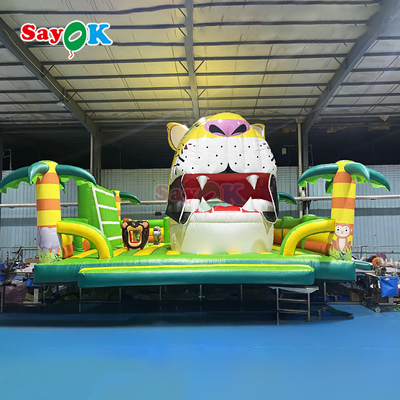タイガージャングル テーマ ブランスハウス 膨らませられる 巨大 ブランス城 子供向け