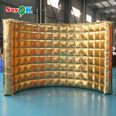 10ft Inflatable Photo Booth Wall with LED for Parties and Events