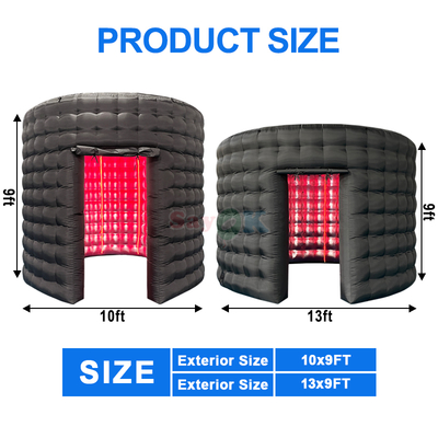 イベント用商用レンタル向け360度インフレータブルフォトブース、カスタマイズ可能