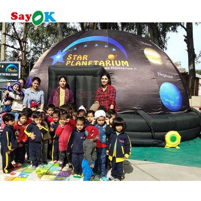 天文学教育用投影布付きカスタマイズ可能なCE認証インフレータブルプラネタリウム