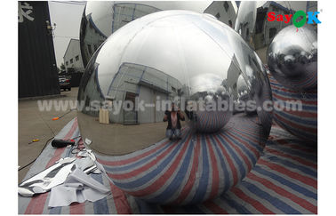 金型鏡球 軽量 銀型ダイア 2m 充気気気球 広告用 持ち運びが簡単