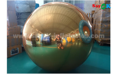 1mポリ塩化ビニールの金屋内装飾の結婚披露宴のための膨脹可能なミラーの球