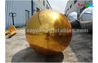 1mポリ塩化ビニールの金屋内装飾の結婚披露宴のための膨脹可能なミラーの球