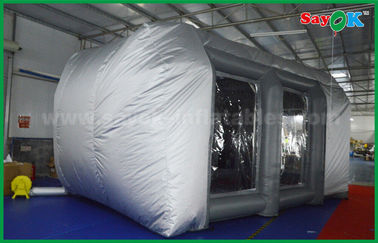 膨脹可能な仕事のテントEN71の膨脹可能な空気テントの車のペンキの噴霧のための膨脹可能なスプレー・ブース