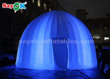 昇進のでき事のための膨脹可能な空気ドームのテントをつける膨脹可能な屋外のテント8のメートルLED