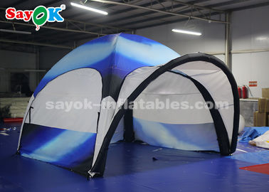 膨脹可能な屋外のテントの防止屋外のキャンプの4本の足の膨脹可能な空気テントの紫外線抵抗力がある湿気
