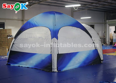 膨脹可能な屋外のテントの防止屋外のキャンプの4本の足の膨脹可能な空気テントの紫外線抵抗力がある湿気