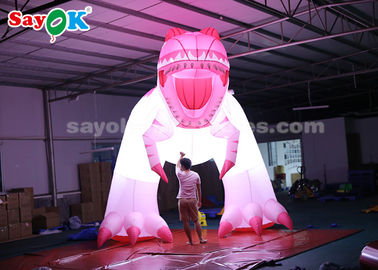 充電型キャラクター 4m ピンク充電型恐竜 祝日飾り 防湿 高気密度