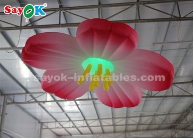 3m LEDライト結婚のための掛かる花の膨脹可能な照明装飾