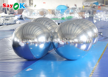スライバ巨大で膨脹可能な気球ミラーの球のコマーシャルの装飾
