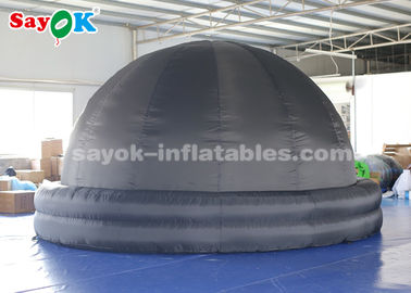 4.5メートルの携帯用膨脹可能なプラネタリウムの投射のドームのテントの黒色
