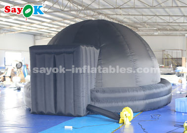4.5メートルの携帯用膨脹可能なプラネタリウムの投射のドームのテントの黒色