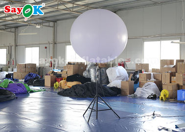 展覧会のための耐久財1.5mの巨大で膨脹可能な気球の白いポリエステル