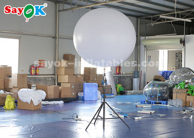 展覧会のための耐久財1.5mの巨大で膨脹可能な気球の白いポリエステル