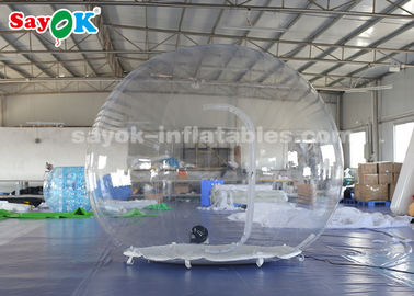 明確で膨脹可能なテントの透明な3m膨脹可能な空気テントの無毒な炎-抑制剤0.6mmポリ塩化ビニール材料
