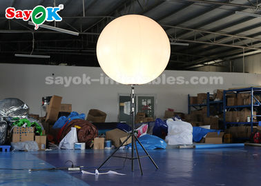 1.2mの膨脹可能な照明装飾は市を広告するための気球を立てます