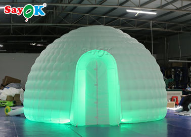 最もよく膨脹可能なテント白い色210Dオックスフォードの布のショーおよびでき事のための膨脹可能な空気テント