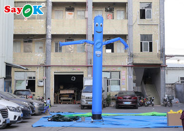 踊る空気男 5m の青い膨脹可能な空のダンサー/広告の踊る人の空気送風機