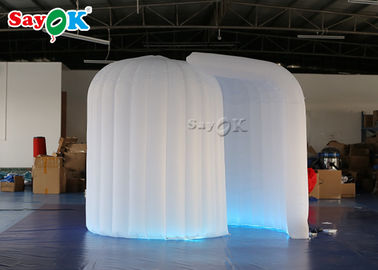 専門の写真のスタジオ3*2*2.3m LEDのイグルーの1つのドア・カーテンが付いている膨脹可能な携帯用写真ブース