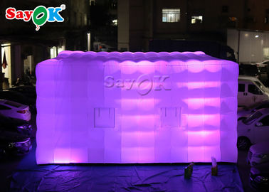 市のでき事SGS ROSHのための正方形巨人LEDの軽く膨脹可能な空気テント