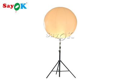 魅力的なオックスフォードの布1.2mの膨脹可能な照明三脚の広告の気球のホールダー