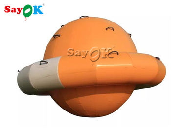 膨らませられる水泡 防水 膨らませられる水玩具 土星 ロック UFO 水回転器