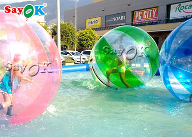 膨脹可能な水ゲーム ポリ塩化ビニール膨脹可能な水娯楽装置大きい人間水歩く球