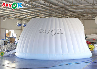 大きく膨脹可能なテントの団体のでき事は6m LEDの膨脹可能なドームのテントを終えた