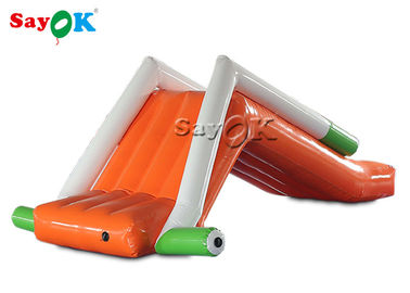 子供のための屋外充気スライド 耐火 登山 充気バウンサー スライド ヨット水上公園