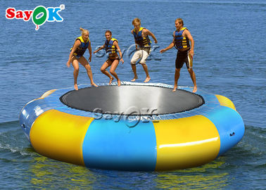 サターン 水遊び具 5m アダルト 充気水トランポリン ウォーターパークゲーム
