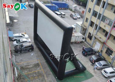 膨脹可能な映画館スクリーンの白黒学校膨脹可能なプロジェクター映画スクリーン