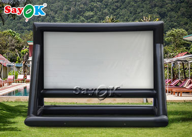 膨脹可能な大画面の裏庭の膨脹可能な映画スクリーンの背面投影のロゴの印刷