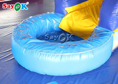 濡れ乾燥式 膨張式スライド 9.3x2x3.5mH 商業用 イルカ式 膨張式 大型水上スライド