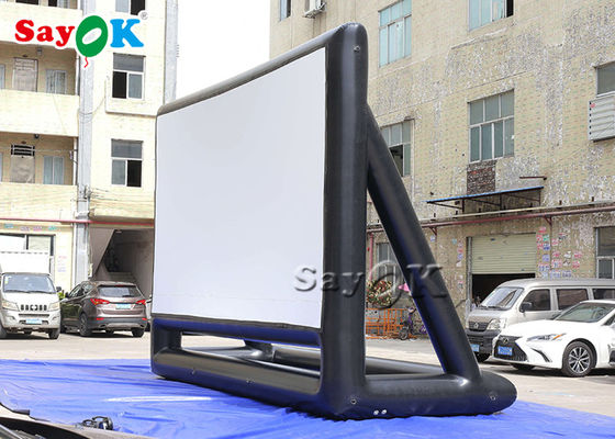 防水ポリ塩化ビニール6.4x4.6mHの商業膨脹可能な密封された空気スクリーン