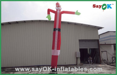 空気ダンサーのレンタル クリスマスのサンタ6mの750w送風機の空気ダンサーの膨脹可能なプロダクト