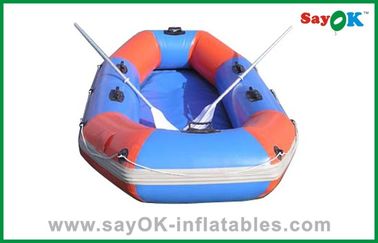 2 人は膨脹可能なボート 1.2mm ポリ塩化ビニールの防水シート水おもちゃのボートをカスタマイズしました