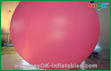 ピンク色の膨脹可能な気球の屋外の膨脹可能なヘリウムの気球