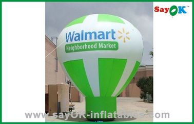 緑色の膨脹可能な気球の商業巨大なヘリウムの気球