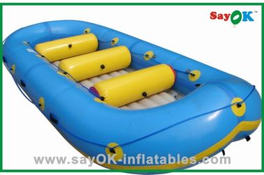 3 人の人の Hypalon の膨脹可能なボートの子供手力水おもちゃのボート