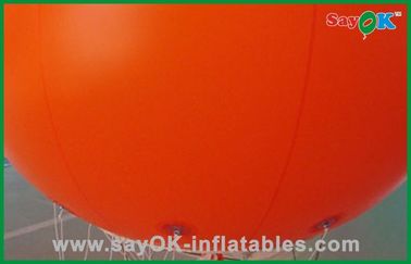 屋外ショーのでき事のための新しく美しいオレンジ色のヘリウムの膨脹可能で壮大な気球