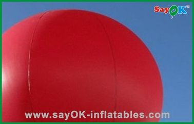 結婚のための商業赤く膨脹可能な気球のヘリウムの広告の気球